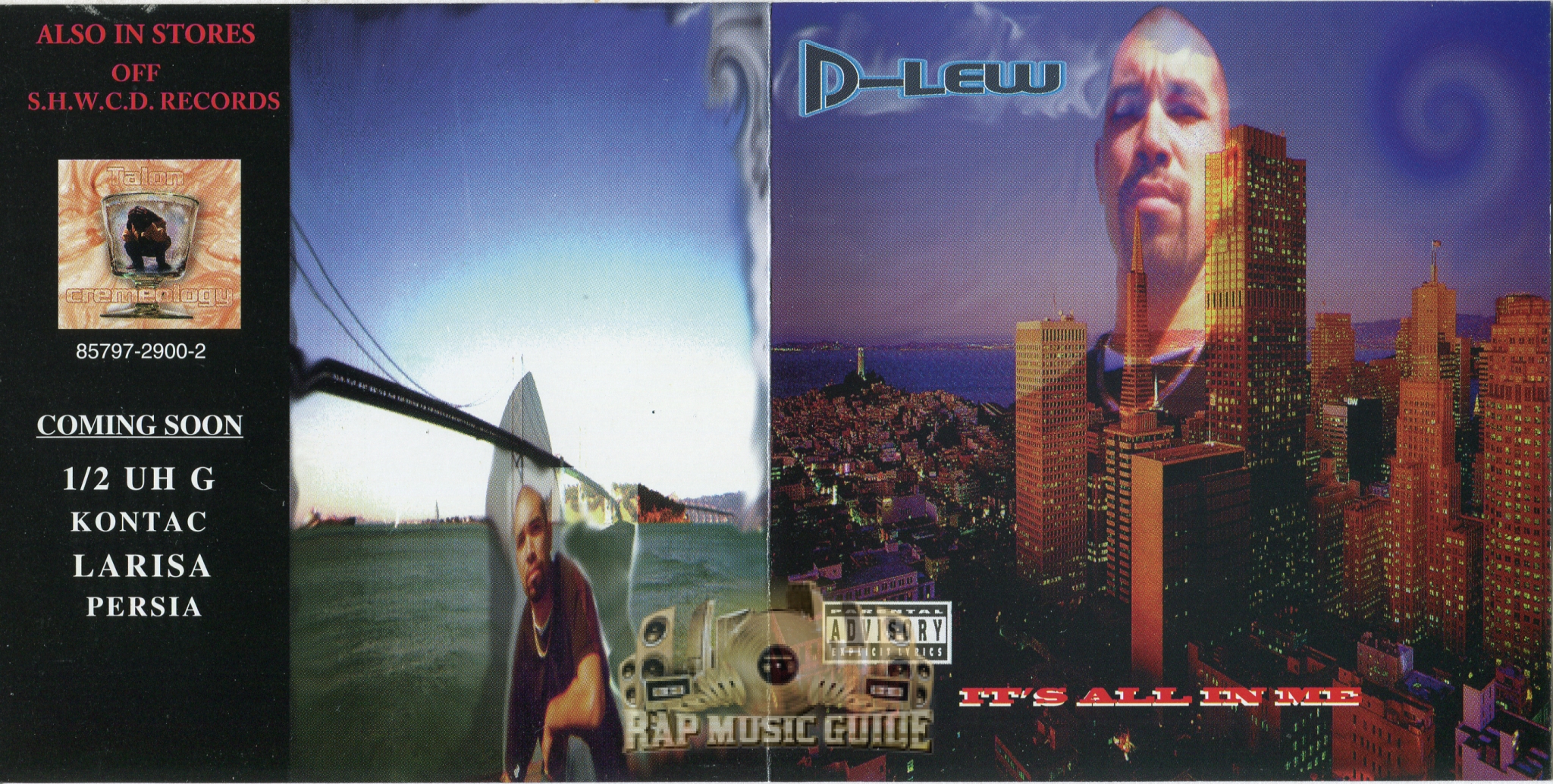 D-Lew - It's All In Me: CD | Rap Music Guide